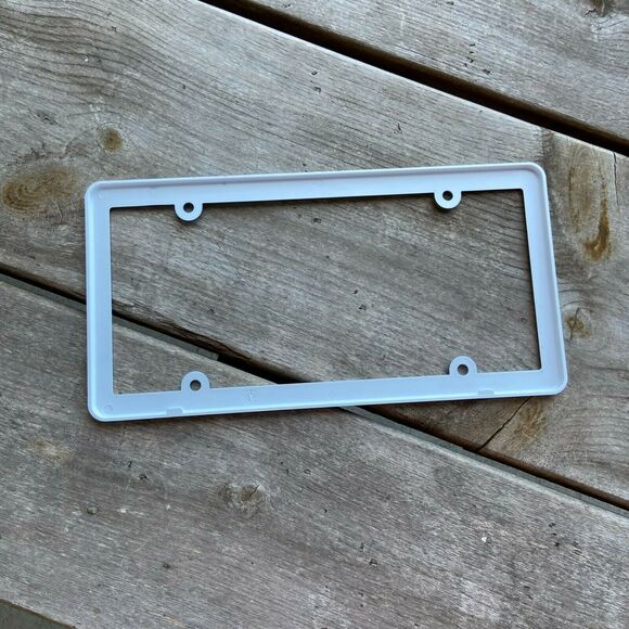 Tampa Bay Rays Up Drive Sober or Get Pulled Over Blue License Plate Frame - Picture 3 of 3